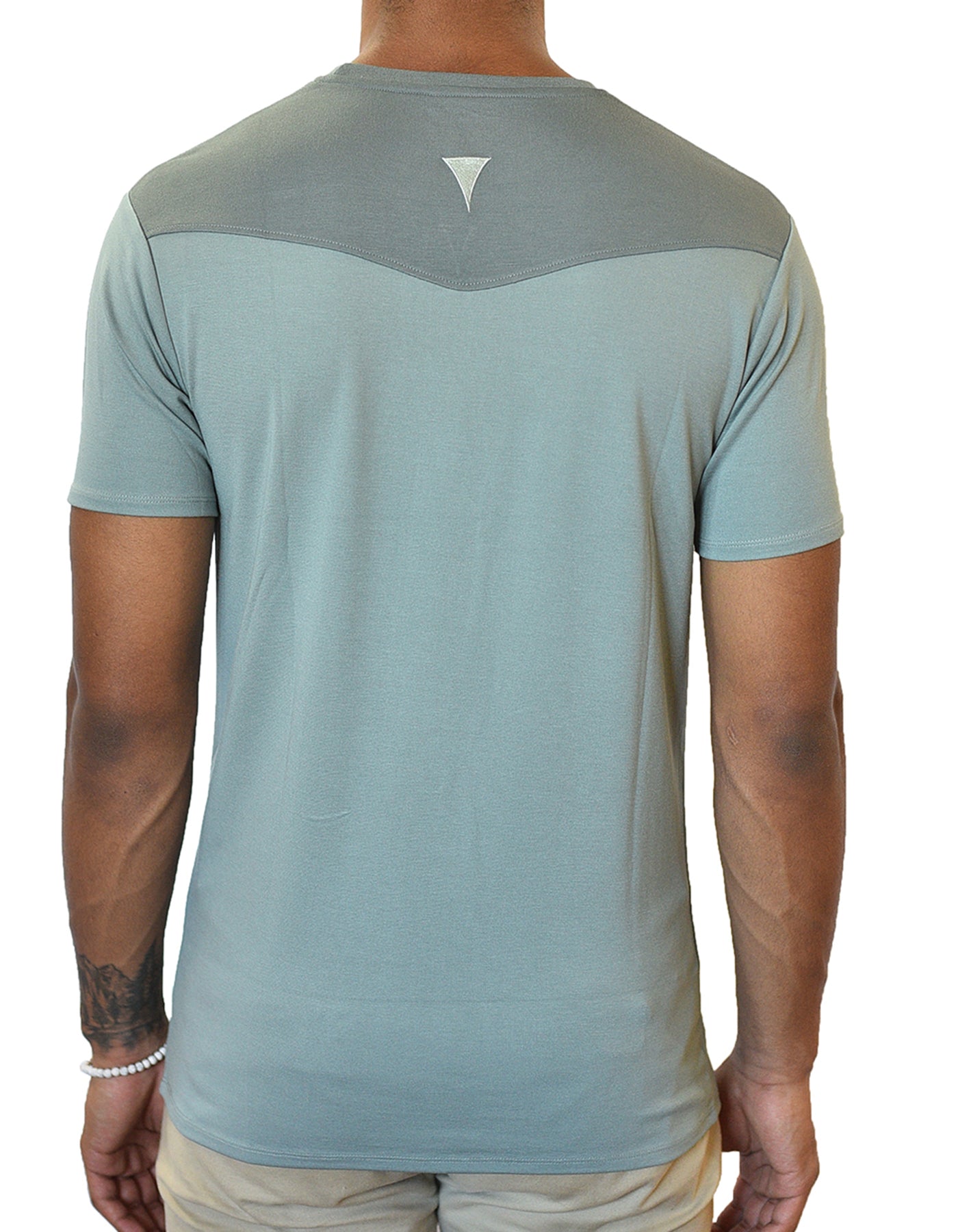 Short Sleeve Crew Collar