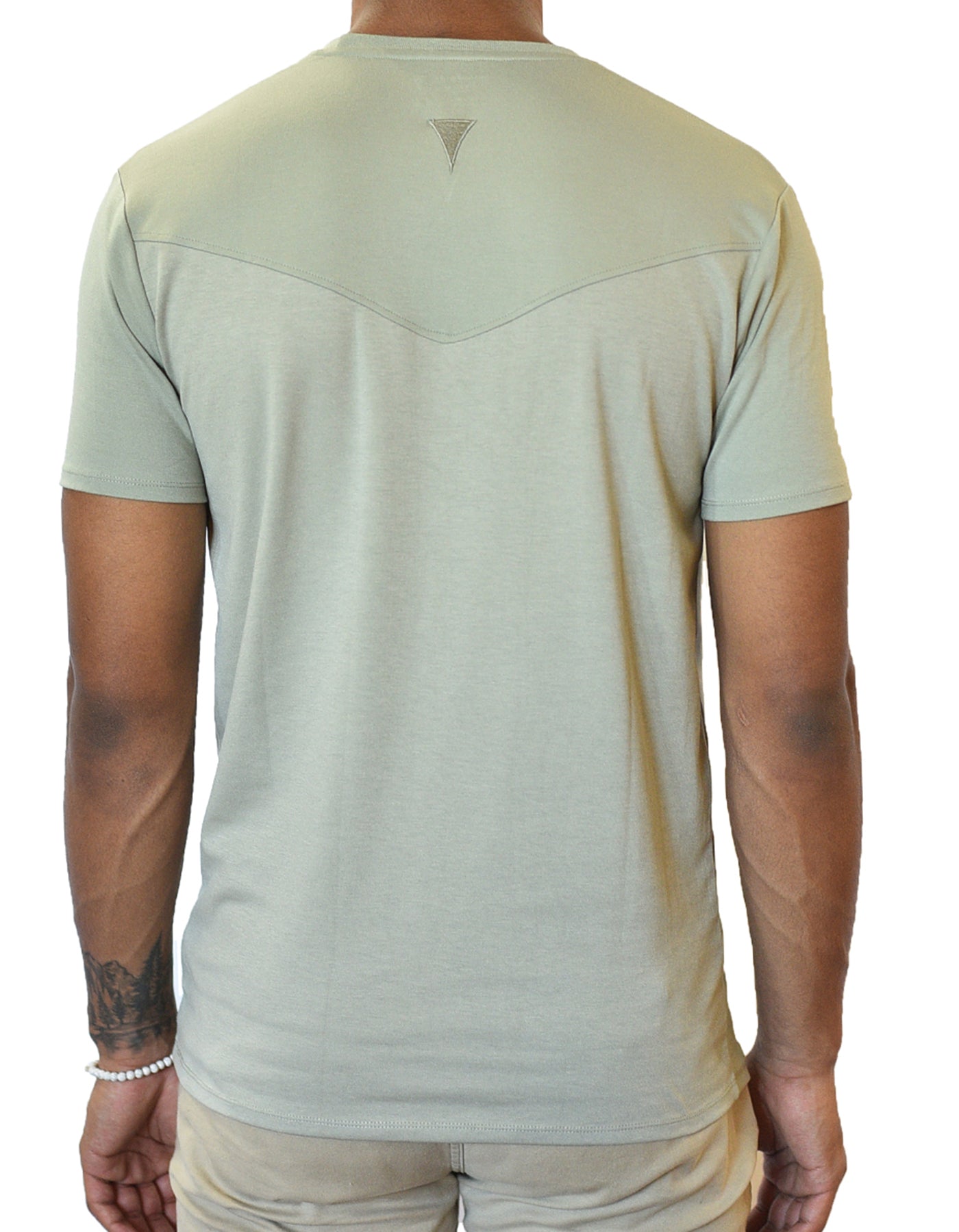 Short Sleeve Crew Collar