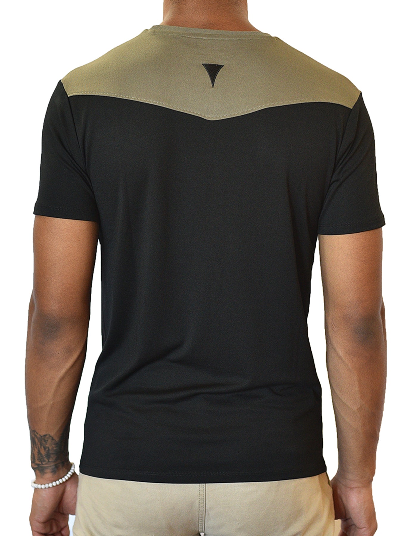 Short Sleeve Crew Collar