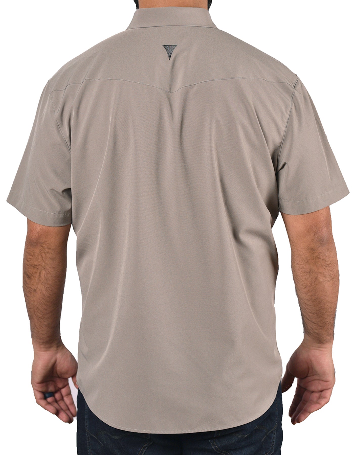 Short Sleeve "Edge" Button-Up