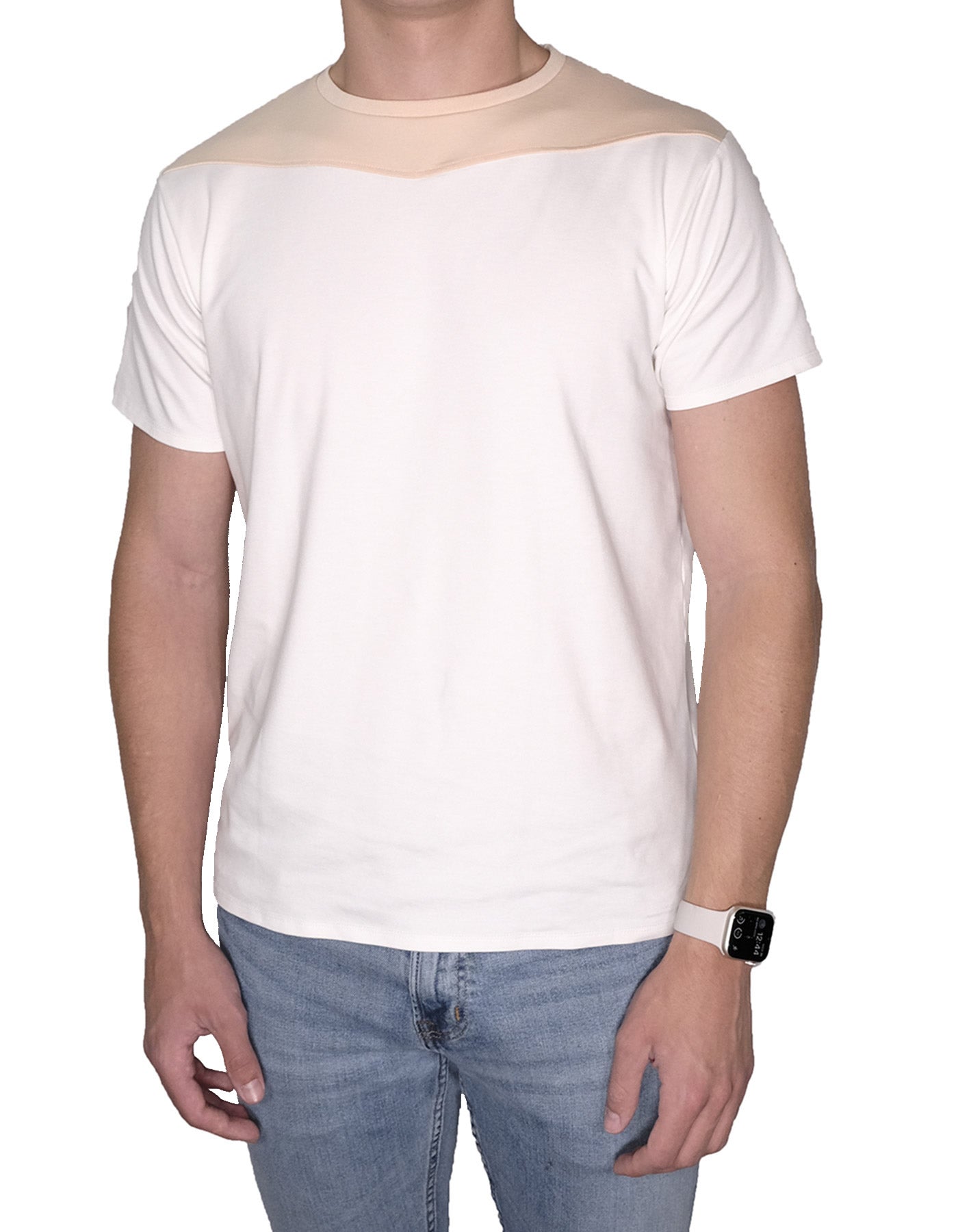 Short Sleeve Crew Collar