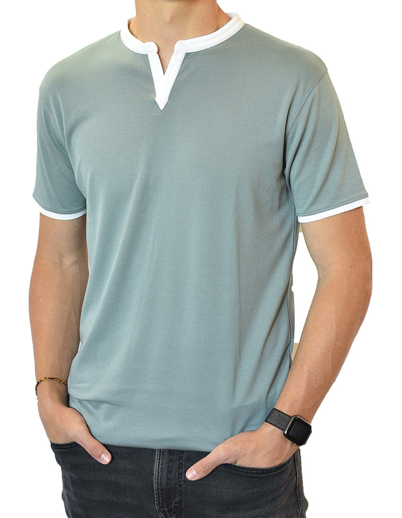 Short Sleeve Notch Collar (6-Pack Bundle)