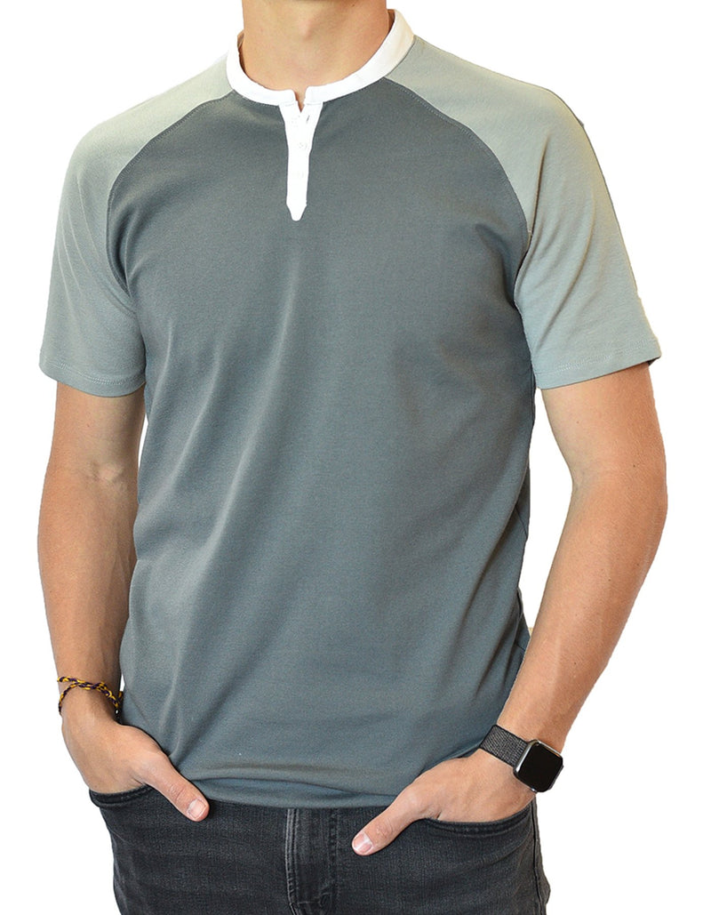 Short Sleeve Henley (6-Pack Bundle)