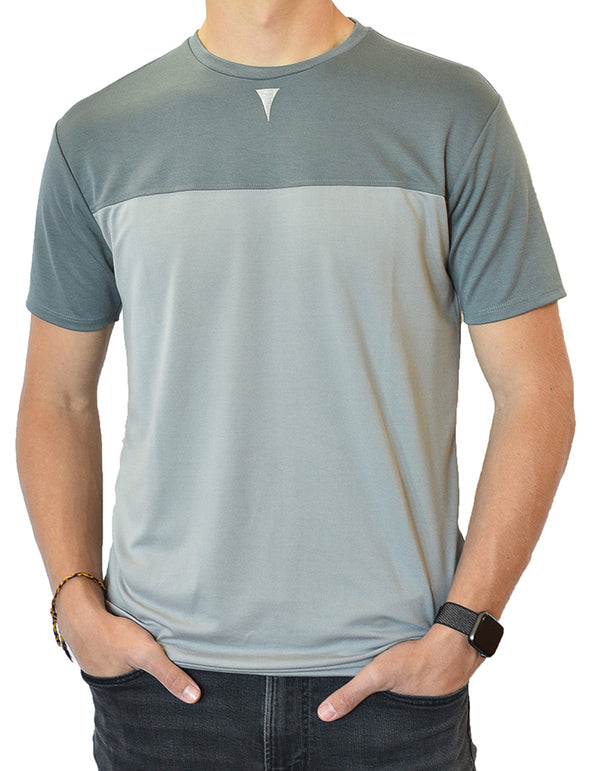 Short Sleeve Crew Collar