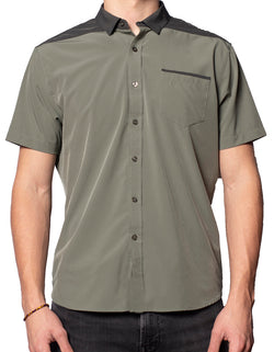 Short Sleeve "Point" Button-Up (6-Pack Bundle)