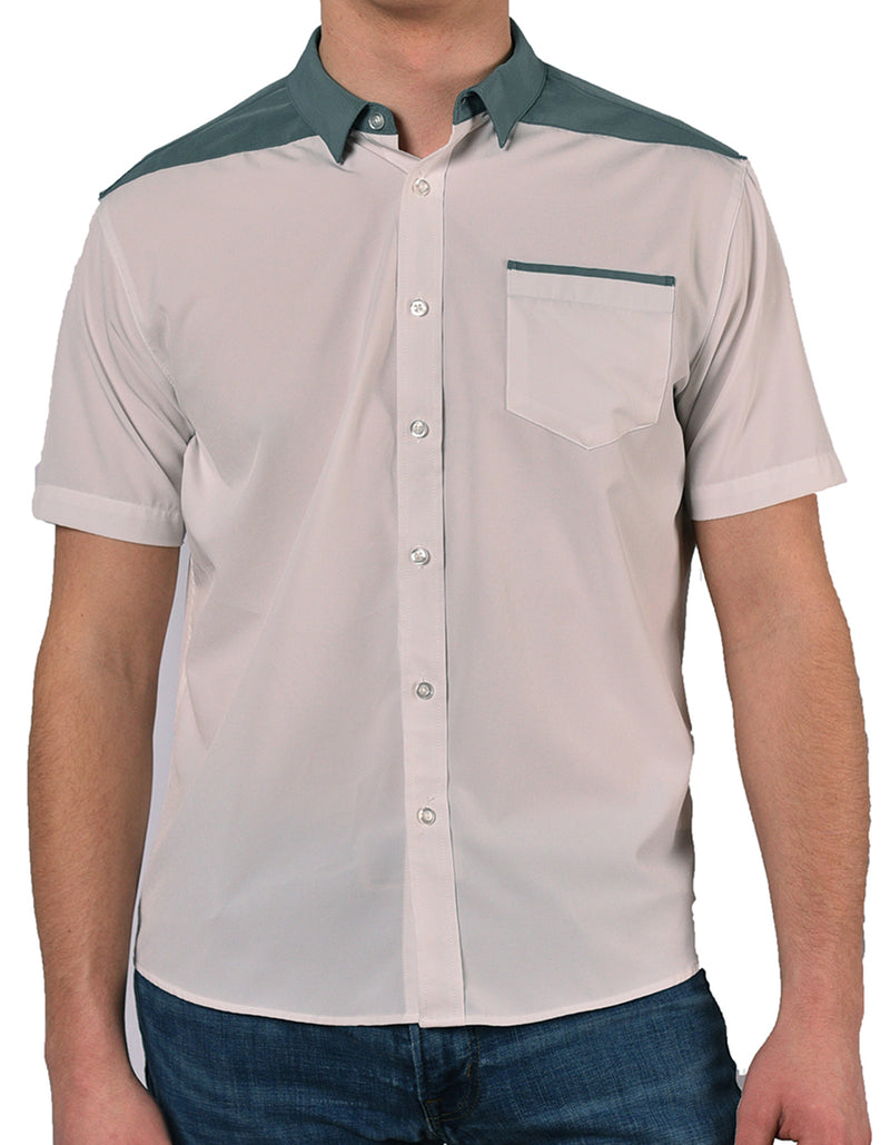Short Sleeve "Point" Button-Up (6-Pack Bundle)