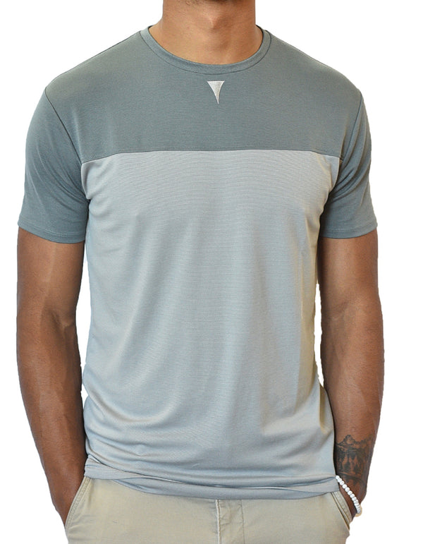 Short Sleeve Crew Collar