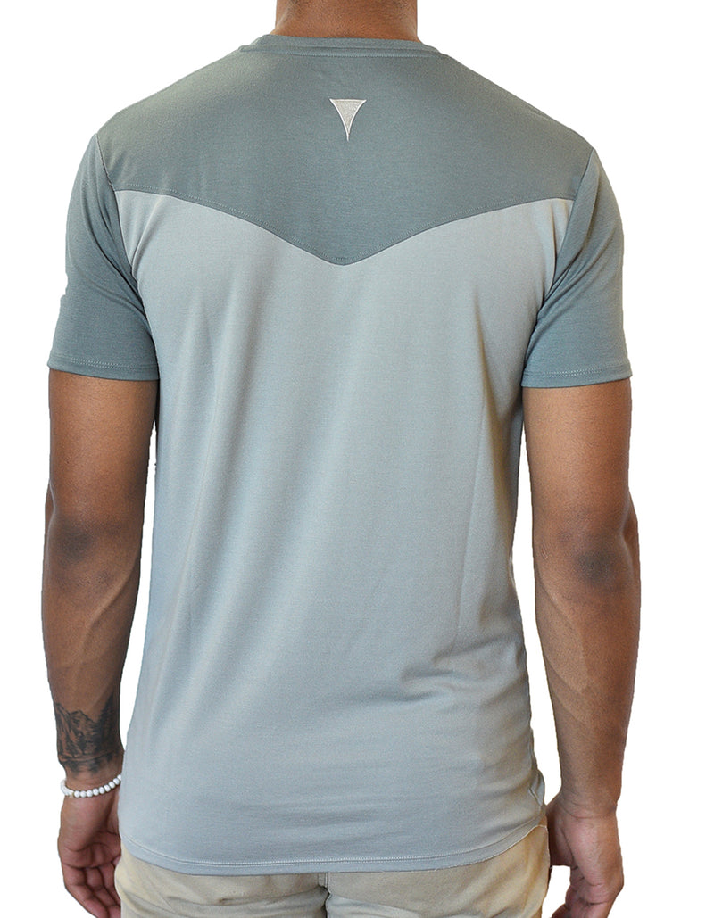 Short Sleeve Crew Collar