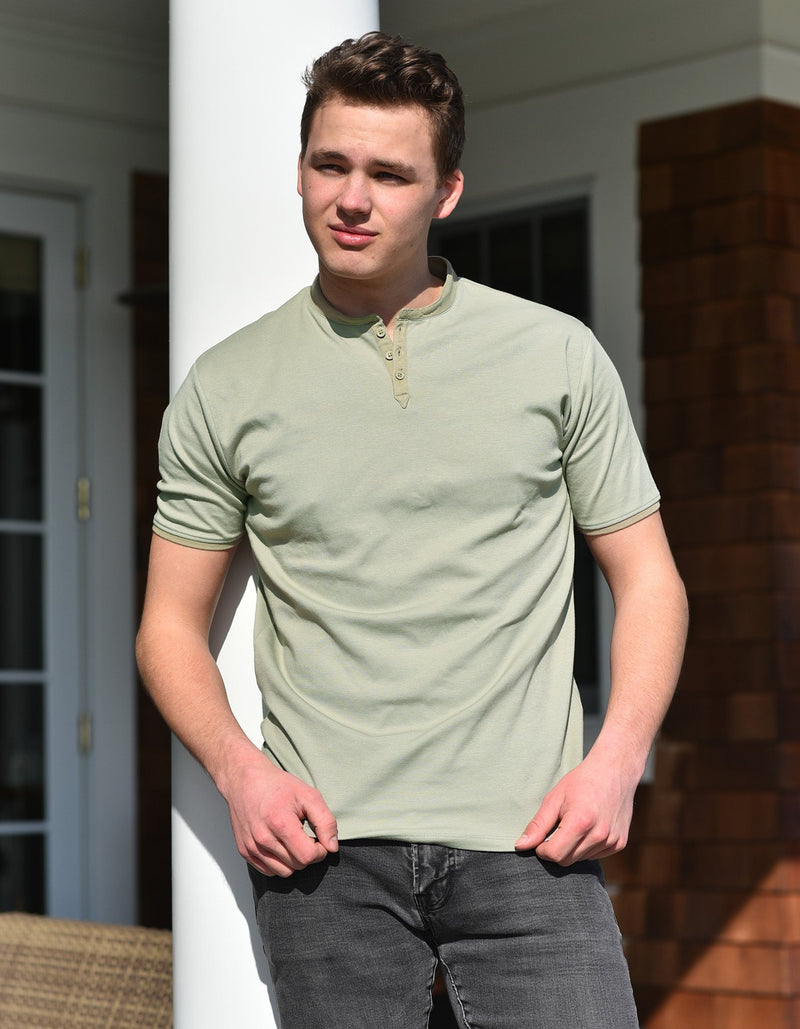 Short Sleeve Henley (6-Pack Bundle)