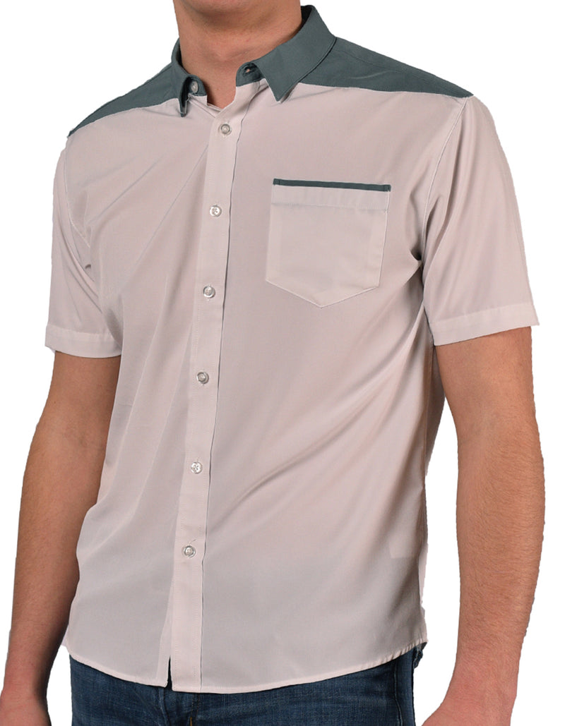 Short Sleeve "Point" Button-Up (6-Pack Bundle)