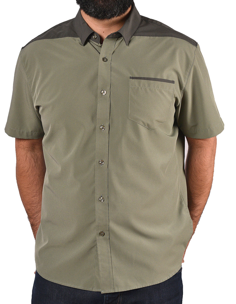 Short Sleeve "Point" Button-Up (6-Pack Bundle)