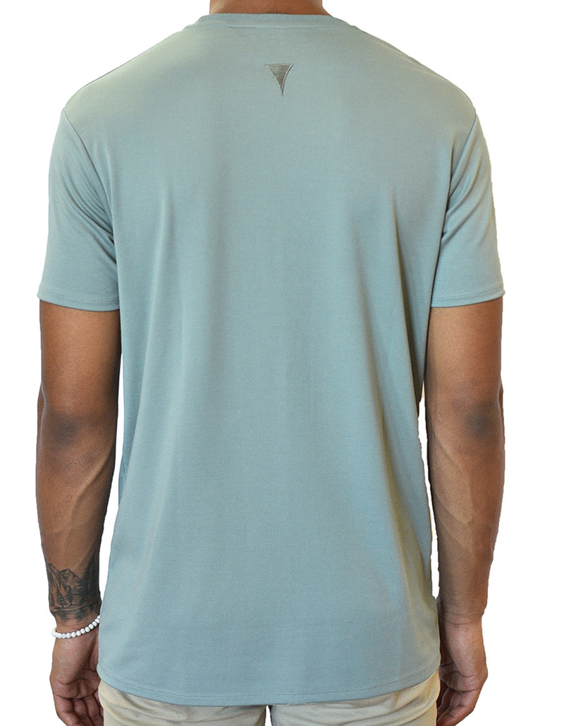 Short Sleeve Crew Collar