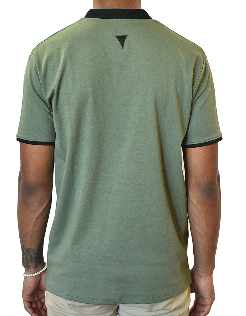 Short Sleeve Henley