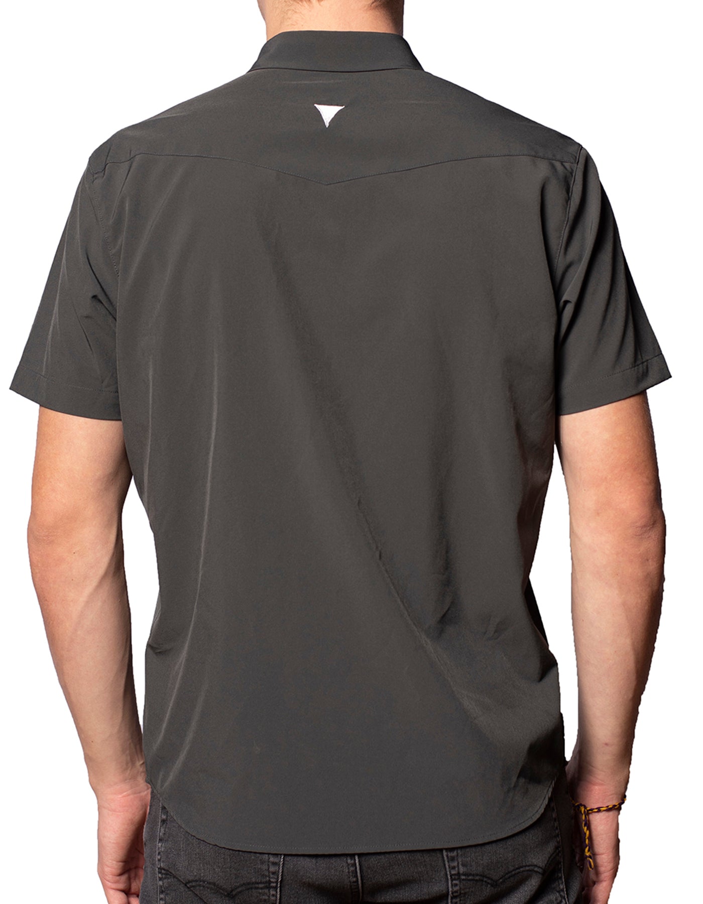 Short Sleeve "Edge" Button-Up