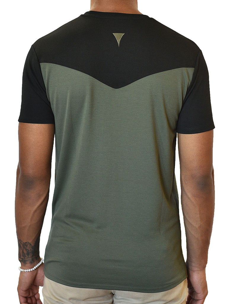 Short Sleeve Crew Collar