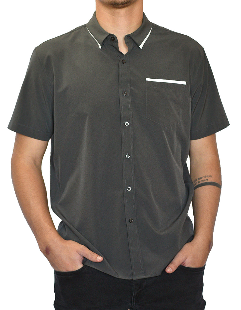 Short Sleeve "Edge" Button-Up (6-Pack Bundle)