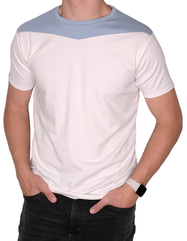 Short Sleeve Crew Collar