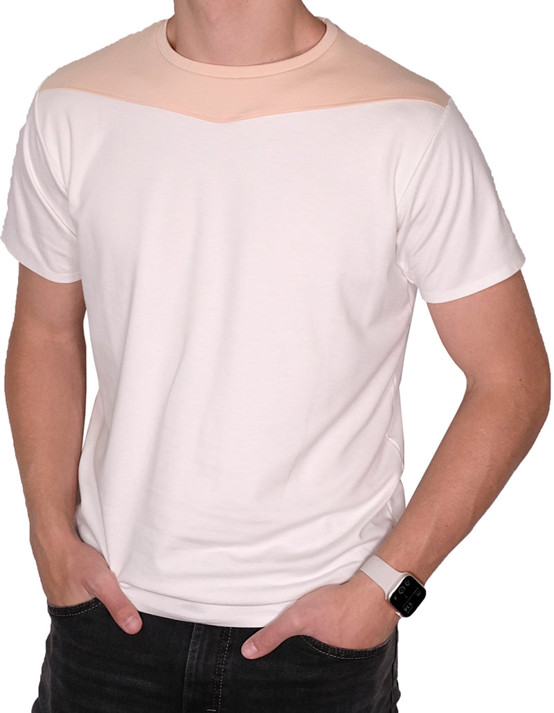Short Sleeve Crew Collar